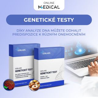 🧬 Poznejte tajemství své DNA! Na OnlineMedical.cz najdete genetické testy, které vám odhalí: ✔️ predispozice pro zdraví,...